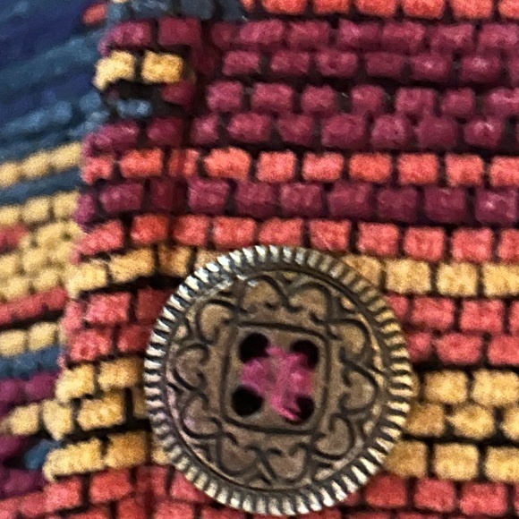 Alfred Dunner Southwest Rainbow Blazer/Shacket - Picture 4 of 4